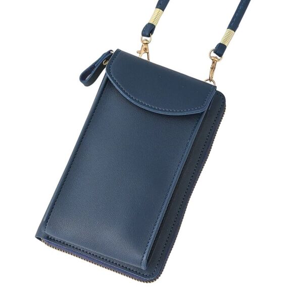 Blue Mini Bag Multi Compartment Shoulder Crossbody Bags NEW - Picture 2 of 4